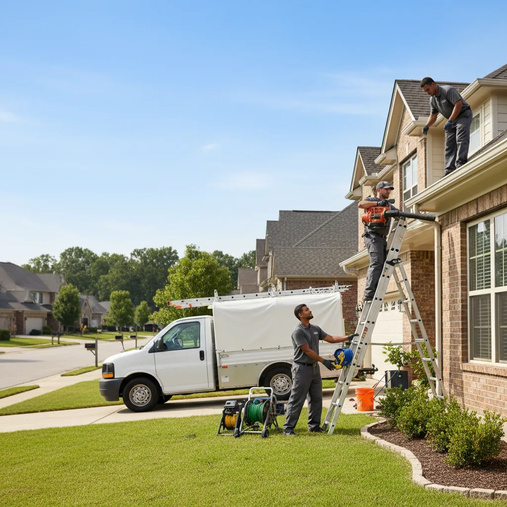 Home Gutter Service in Barry, TX near me